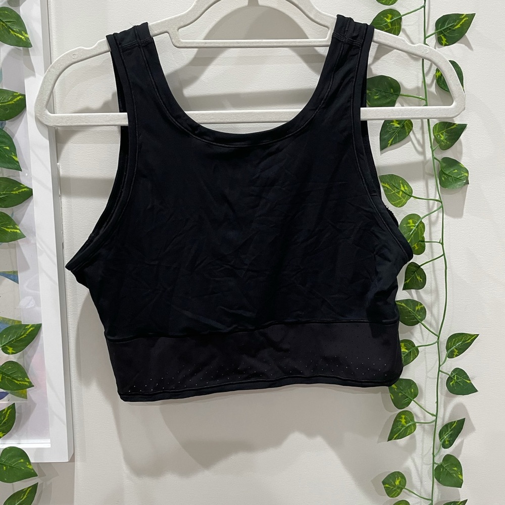 Lululemon Black Crop top